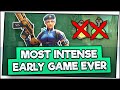MOST INTENSE EARLY GAME EVER Hunter Clutch Realm Royale 