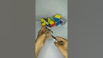 snake cube amazing pattern #shorts #viral #trending