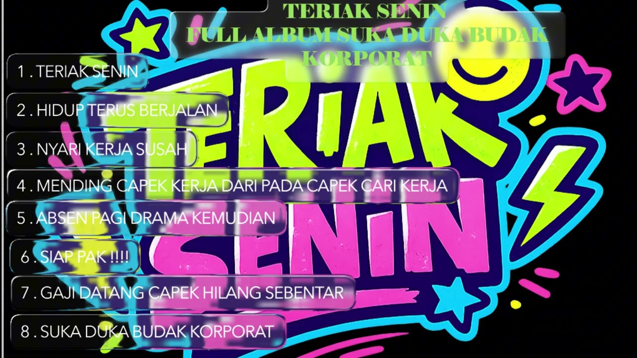 TERIAK SENIN album suka duka budak korporat vol 1