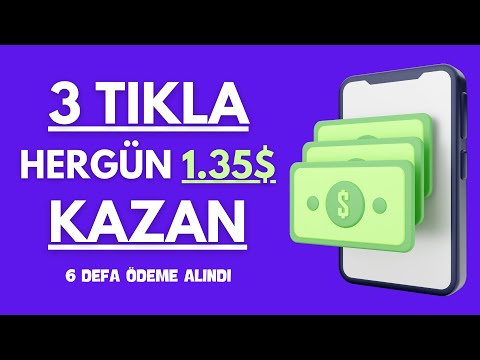 GÜNDE 3 TIKLA 1.50$ KAZANMAK - 6 Defa Ödeme  Aldık - internetten para kazanmak 2023