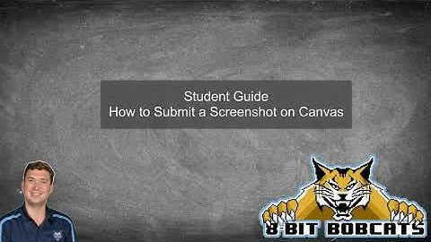 Canvas for Students - Submit a Screenshot