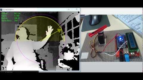 Kinect + mbedでRCサーボモータを制御してみた。(その２)