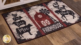 How to Make a Rug Using the Olfa Chenille Cutter | a Shabby Fabrics Tutorial