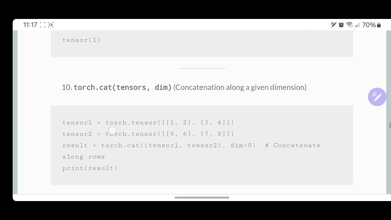 PyTorch 2: Các phép toán cơ bản trên tensor - YouTube