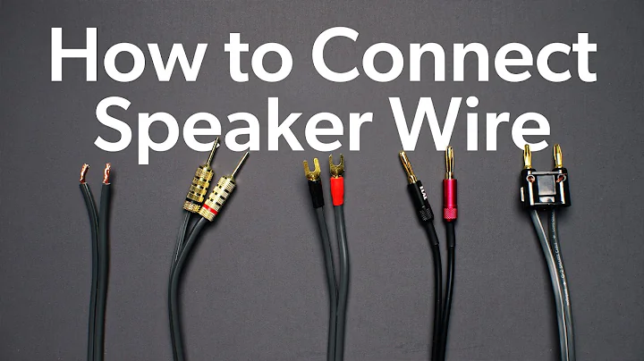 How to use banana plugs and other speaker wire connectors | Crutchfield