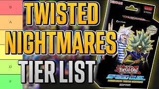 Yugioh [Speed Duel] Twisted Nightmares Starter Deck Tier List!!!