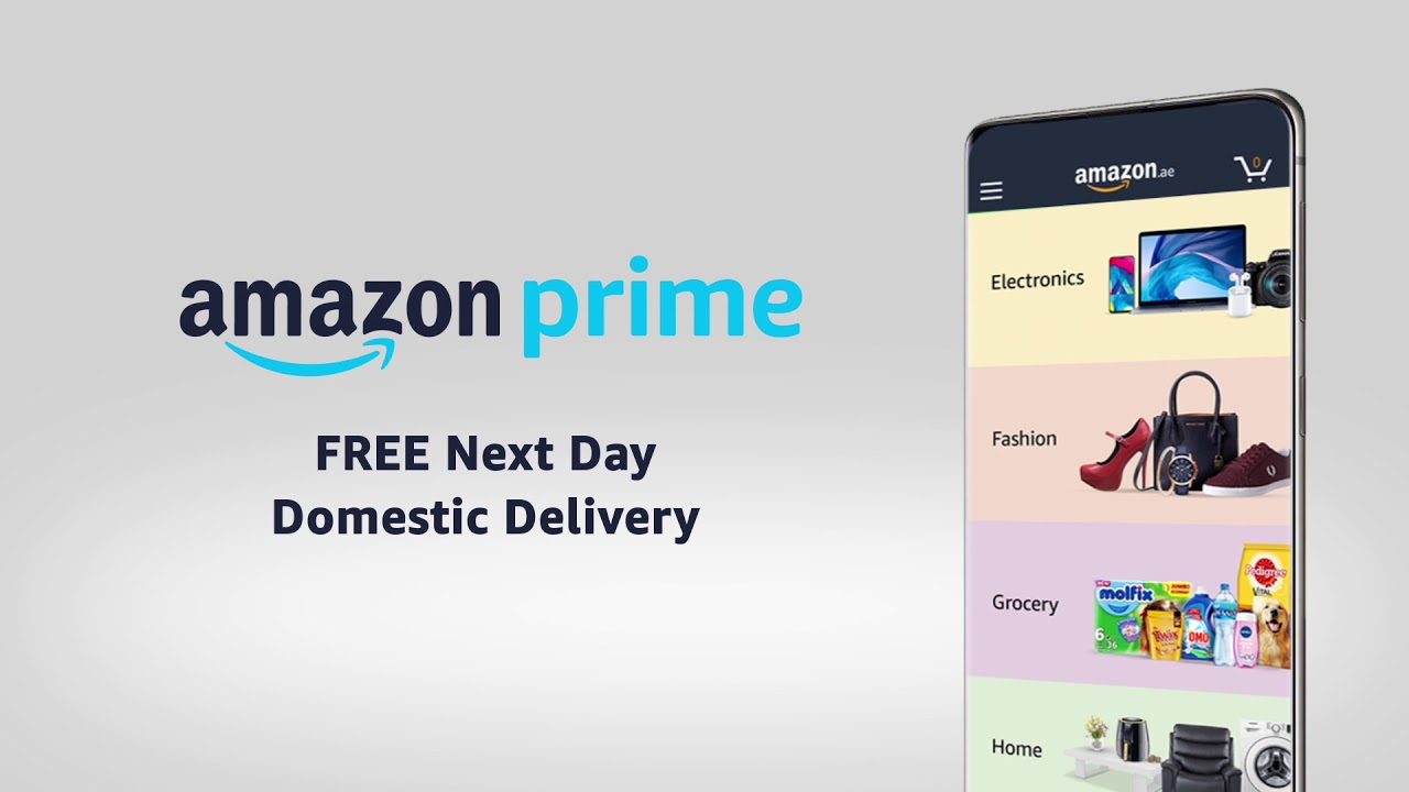 Amazon prime - Free next day domestic shipping - YouTube