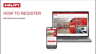 Hilti Online Registration: Easy Steps to Get Started