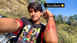 Ghar wapis jaate hue accident hogya 😣