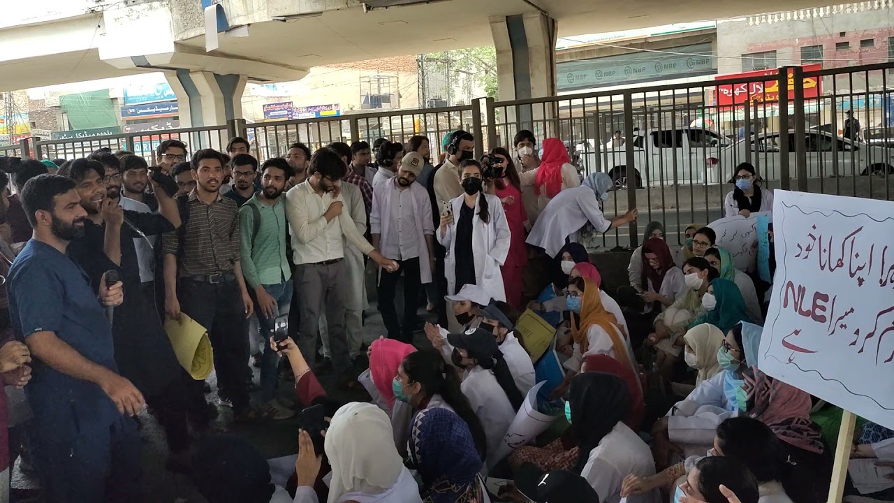 Protest Against NLE LGH