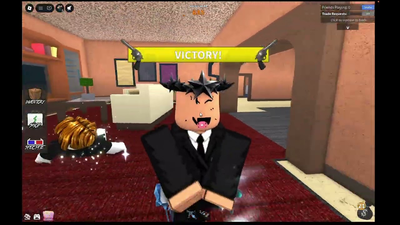 mm2 asmr! murd, sheriff, hero wins! (MURDER MYSERY 2)