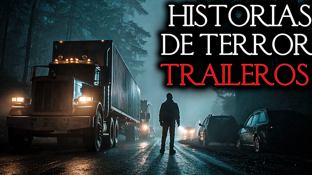 4 Historias de Terror de TRAILEROS en CARRETERAS de MÉXICO | Relatos de Terror