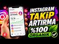 İNSTAGRAM TAKİPÇİ ARTTIRMA ( %100 ORGANİK YÖNTEM)