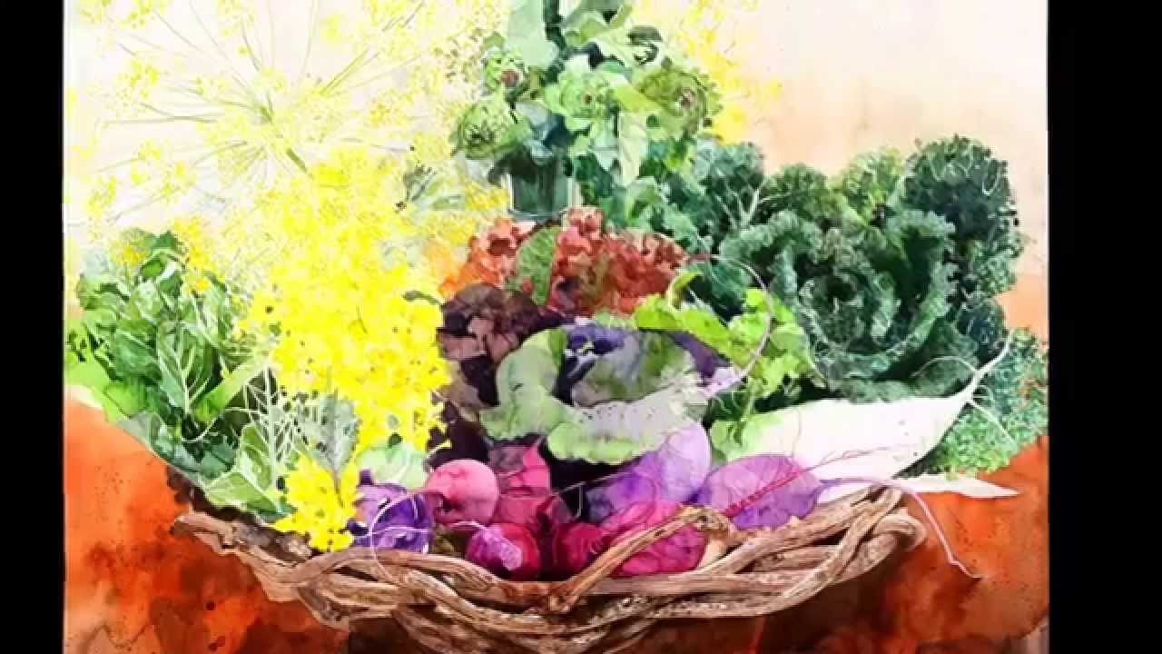 柘植彩子水彩画集 Ayako Tsuge Watercolor Paintings14 Youtube