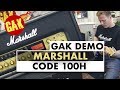 GAK Demo: Marshall Code 100H