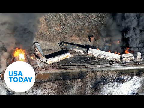 Ohio train derailment prompts 'major explosion' warning | USA TODAY