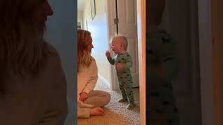 Baby Is Adorably Angry, Toddler And Mommy At Home Funny Video