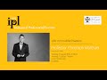 Inaugural Professorial Lecture Professor Christoph Matthaei Inaugural Professorial Lecture Professor Christoph Matthaei