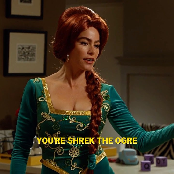 Gloria picks out her Halloween costume! | #ModernFamily #Shrek