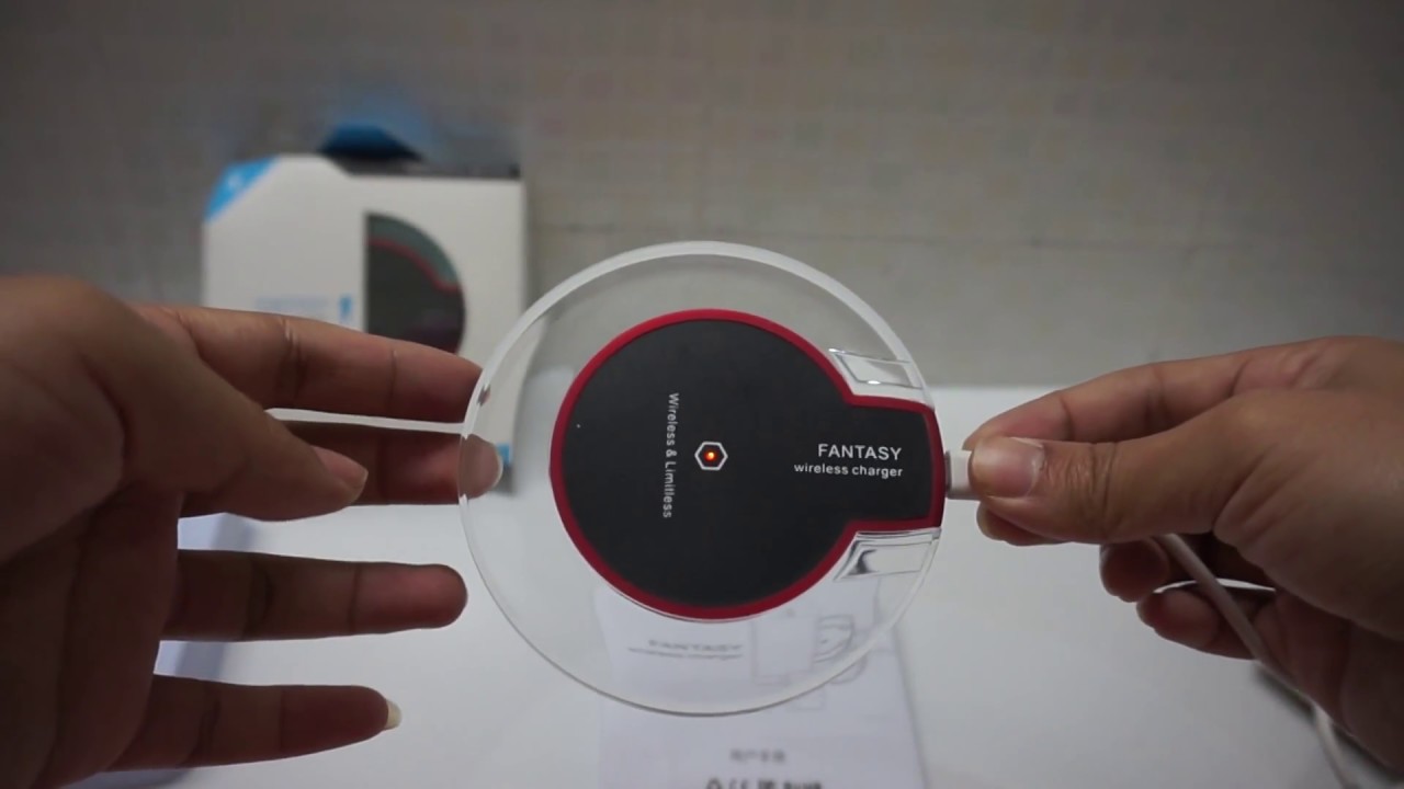 Fantasy wireless charger pad AS-WLB1406 - YouTube