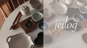 jeilog 009 | 일본 가정식용 그릇 하울, 그릇 구매기, 감자 에그샌드위치 만들기