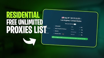Best Residential Proxies for Free - Unlimited Proxy List 2025