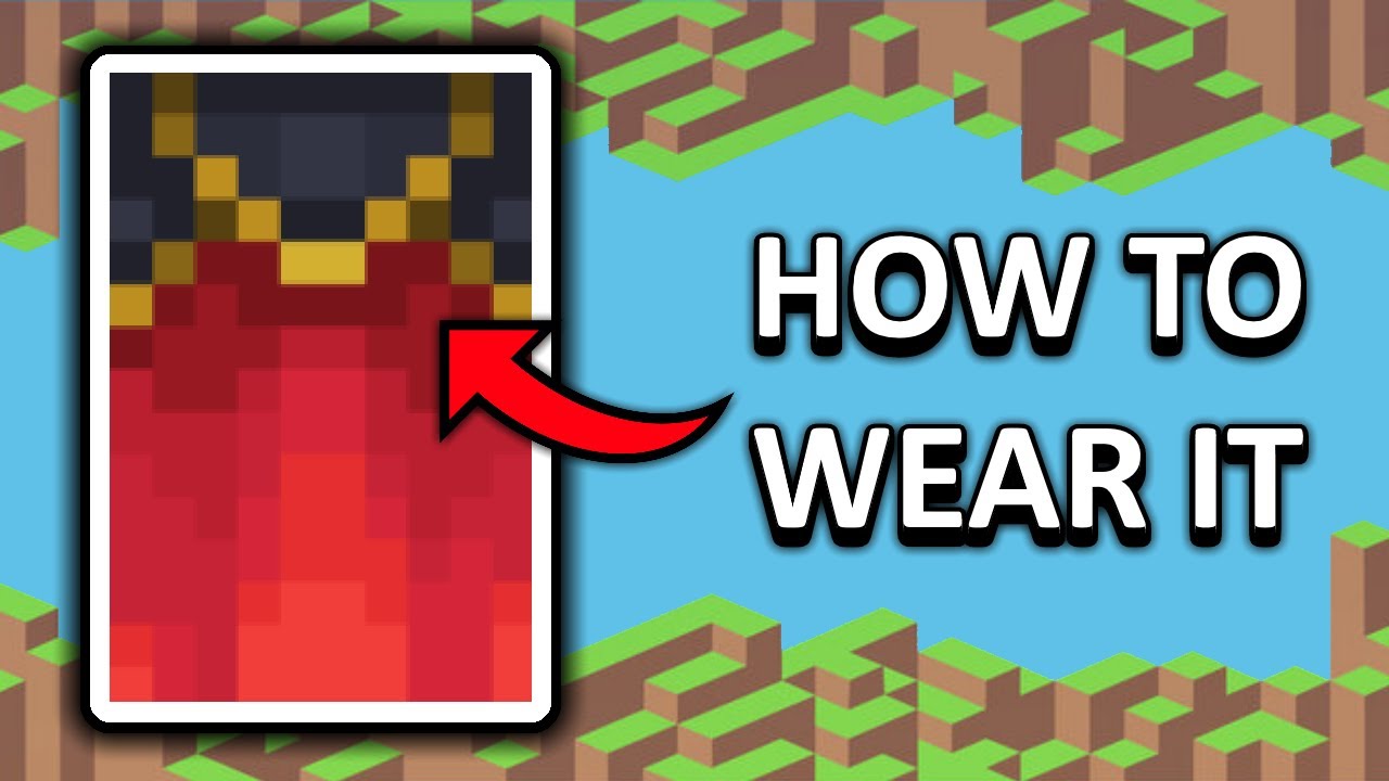 How To Wear The Migration Cape | Minecraft - YouTube