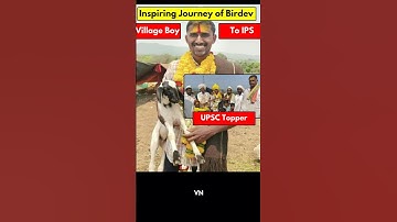 From Village Shepherd 🐐 To IPS 🚨 👮 | 27 Yr Birdev Cracked UPSC 🔥#upscmotivation #ViralBoy