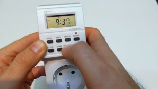 Emos TS-ED1 (Digital Switching Socket, ON/OFF timer, 3680W, 230V)