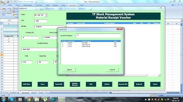 Inventory Management in Excel VBA Tutorial Part 6 - Save data from ListBox to Excel Sheet