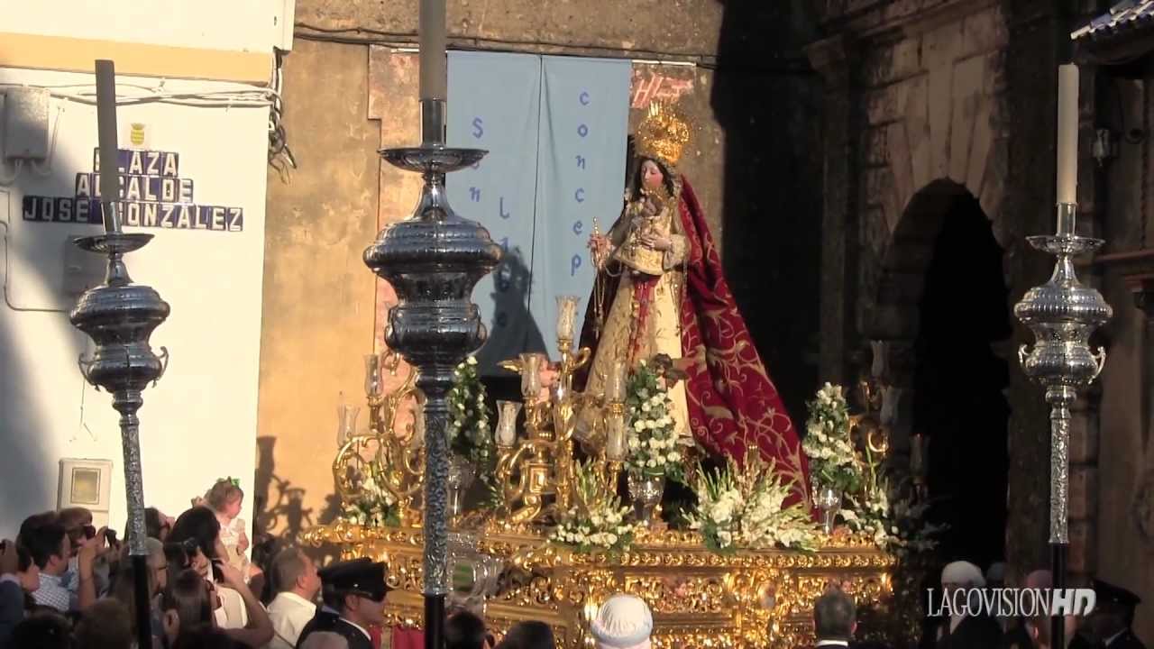 Procesion Virgen del Rosario 2012. Bornos