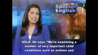 Learn English with VOA Special English - A Study Looks at Environmental Influences on Children