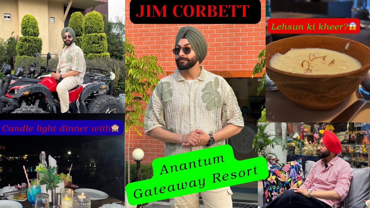 ₹10,000 Mein Private Pool + Jacuzzi?🤩Anantum Gateway Resort | Jim Corbett Vlog😍😍