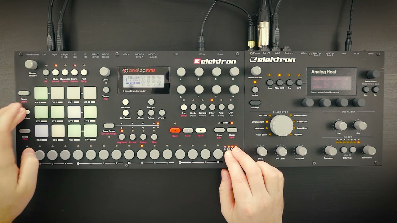 Dark Techno Sounds Jam = Elektron Analog Rytm MK1 + Elektron 