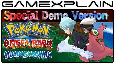 Pokémon Omega Ruby & Alpha Sapphire Special Demo Playthrough (3DS)