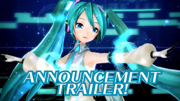 Hatsune Miku: Project DIVA X Announcement Trailer