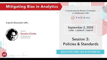 Mitigating Bias in Analytics | AI Policies & Standards