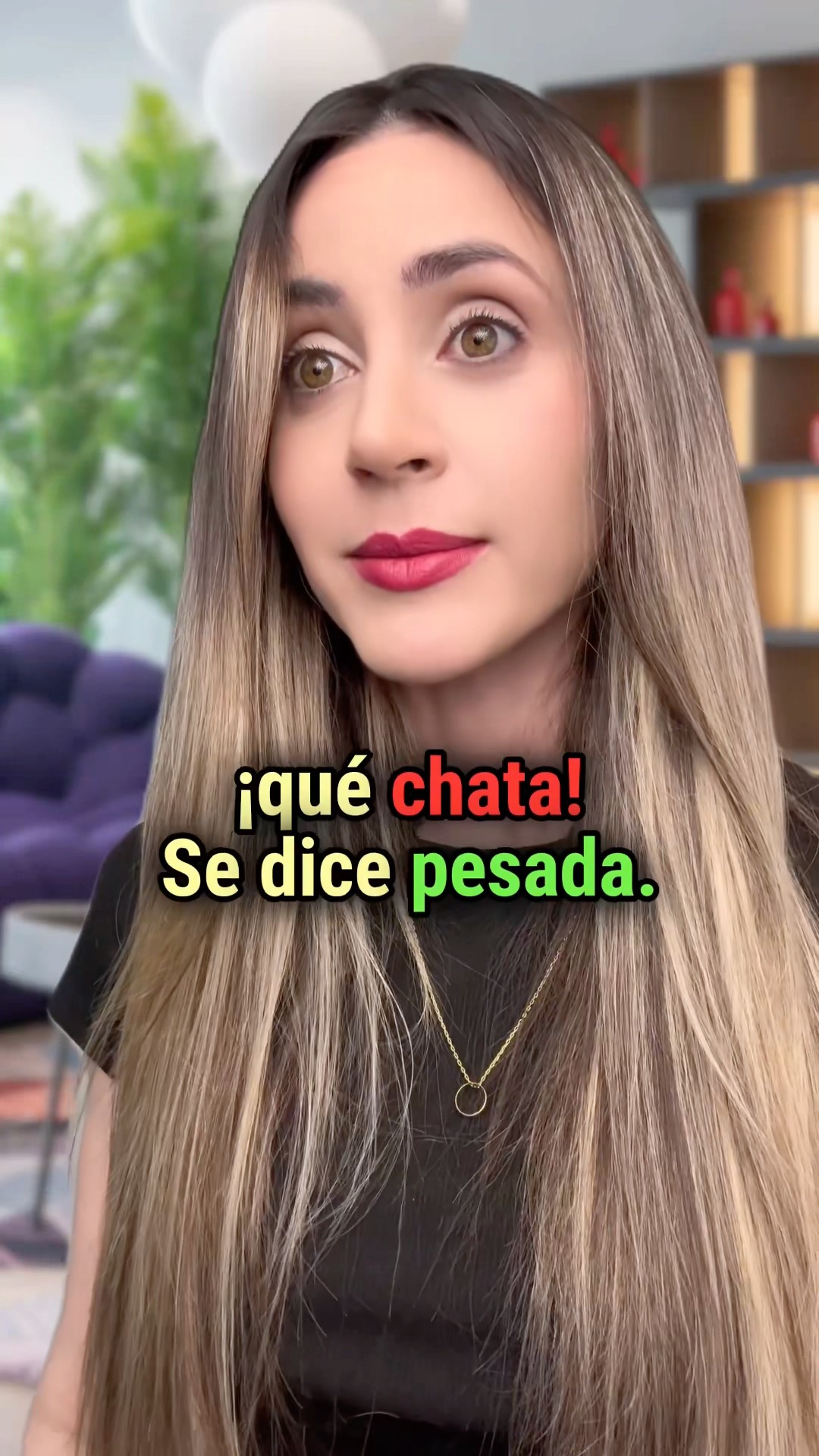 Chato em espanhol: pesado, e chata é outra coisa