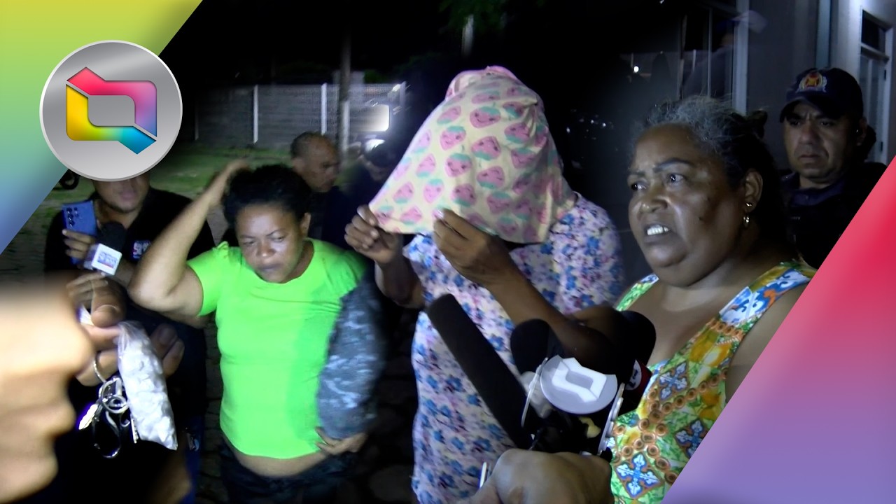 POLÍCIA MILITAR PRENDE TRÊS MULHERES SUSPEITAS DE TRÁFICO DE DROGAS NO BAIRRO TRIZIDELA 210226