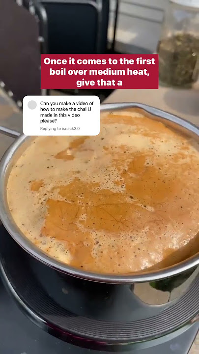 this is my mom's chai recipe