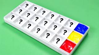 Making 21 Colors from Just 3 Primary Colors! 🔴🟡🔵