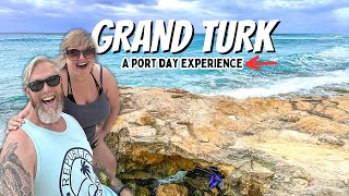 Our FIRST TIME in Grand Turk! (What to do in port)