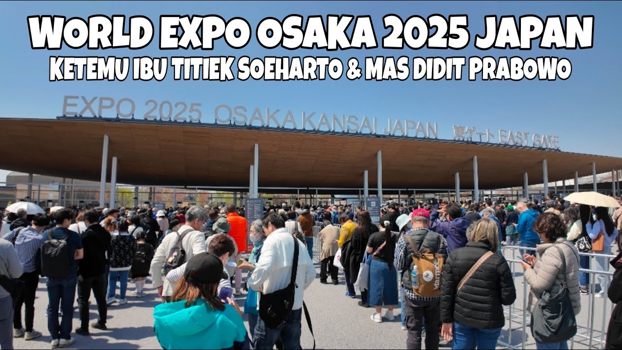EXPLORE PAVILIUN INDONESIA DI EXPO OSAKA 2025 | JEPANG
