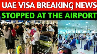 Many Visit visa Holders Stopped at Airport || Dubai Travel Latest Update || Dubai Airport