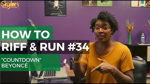 How to Sing Riff & Run #34 | Countdown by Beyonce
