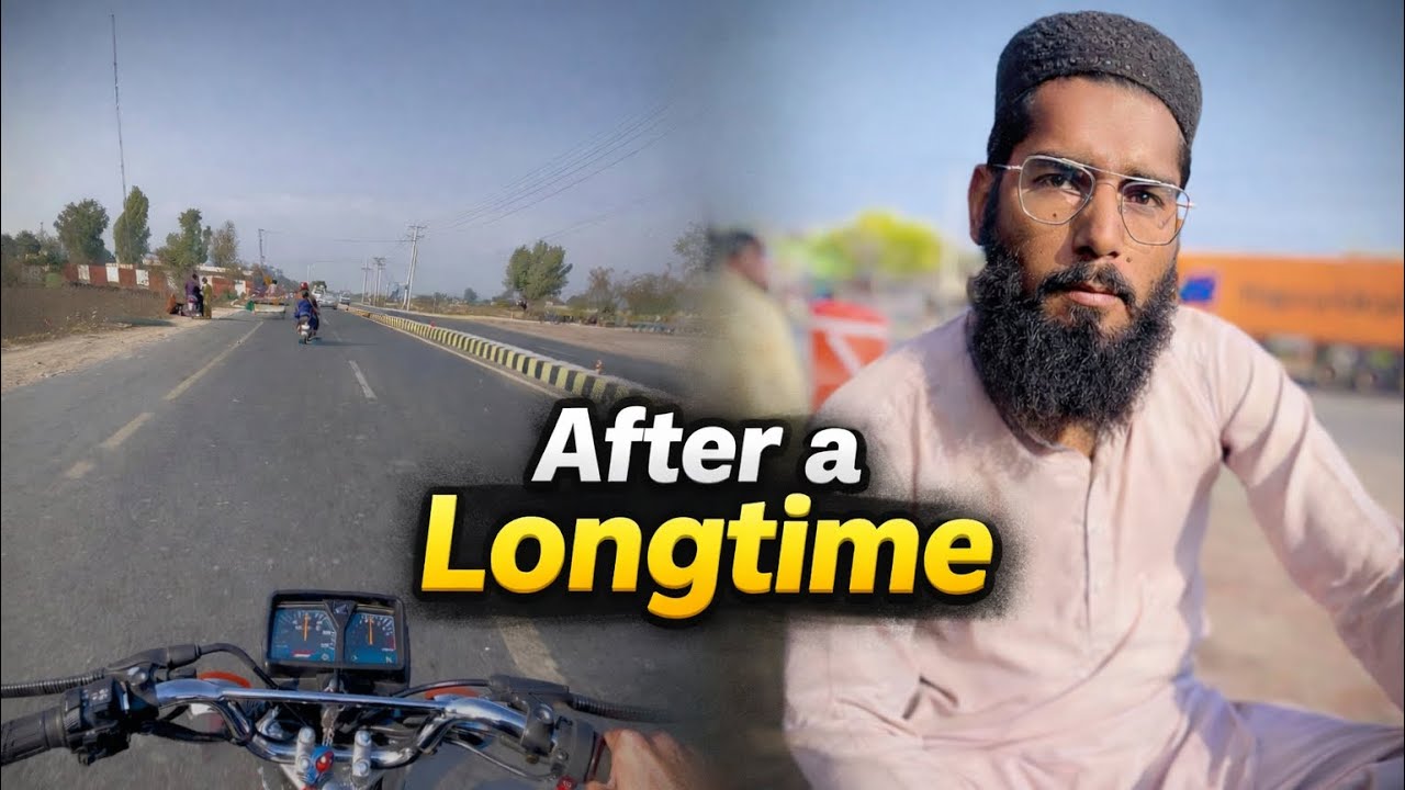 125 pai First long drive 😱 | after longtime gupshap with best friend