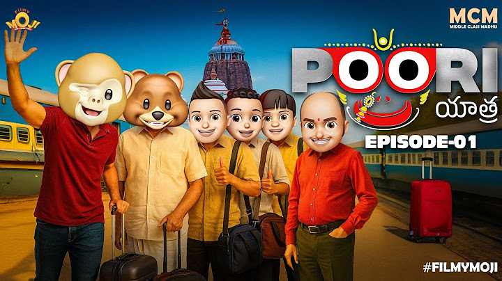 Filmymoji Middle Class Madhu | Puri Yatra Episode 01 | Hilarious Family Train Journey Comedy