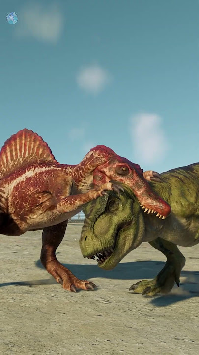 Spinosaurus vs. Tyrannosaurus Rex 🦖 Jurassic World Evolution 2