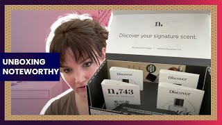 Unboxing Noteworthy Scents: Personalized Perfume Discovery!