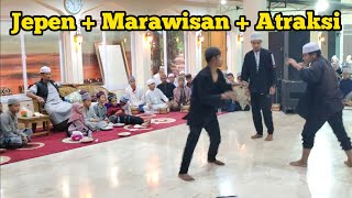 Marawisan   Atraksi para santri di ndalem Kiyai Ubaidillah